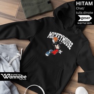 Kids Cotton Everyday Hoodie Sweater Age 4-15 Years CARTOON M1CK3YMOUSE Size XS-XL