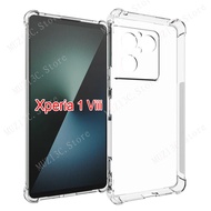 for Sony Xperia 1 VIII Transparent TPU Case,Anti-Shock HD Clear TPU Case For Xperia1 VIII Xperia1VII