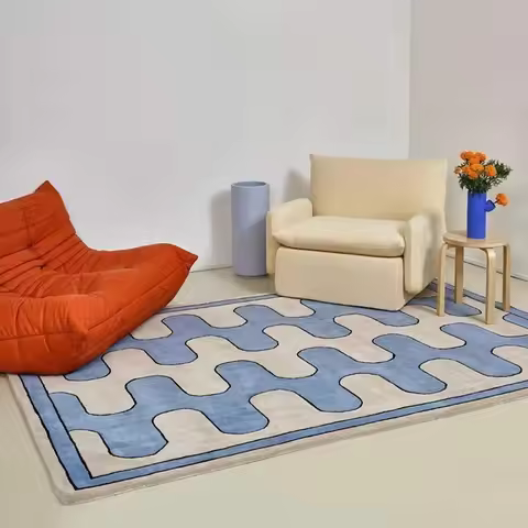 Inspiration Muse ins Wind Living Room Carpet Coffee Table Modern Light Luxury Bedside Bedroom Bedsid