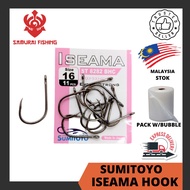 SAMURAI - SUMITOYO Iseama Hook (ST 8282 BHC) Size 04 12 14 16 Sumitoyo Fishing Hook Mata Kail Sumito