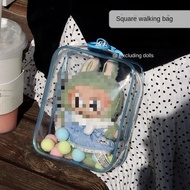 Cartoon Plush Doll Cover Plush Doll Doll Protective Bag PVC Transparent Plush Doll Doll Display Bag 