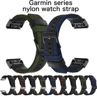 22 26mm Nylon Braided Band for Garmin Fenix 7 7X 6 6X Pro 5 5XPlus Quick Fit Watch Band Instinct 3 4