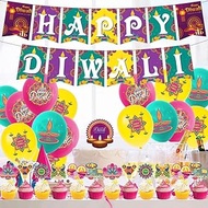 (SG Seller) Diwali Decorations Deepavali Decorations Diwali Balloon Deepavali Balloons Happy Deepavali Happy Diwali Decor