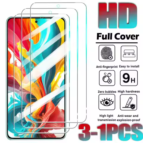 1-3PCS Tempered Galaxy A03 Core A13 5G A33 A53 A73 A04S A04E A34 Screen Protector For Samsung A05 A1