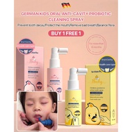 Children's oral anti-cavity probiotic cleaning spray