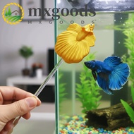 MXGOODS Teasing Fish Stick, Fish Shaped Long Pole Betta Training Wand, Creative Resin Colorful Simul