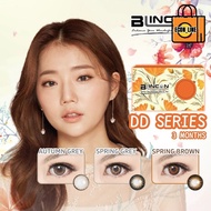 (2 PCS) Blincon DD 3 Months Lens Disposable  Cosmetic Color Contact Lenses Months Lens 2/3