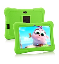 PRITOM 7 Inch Kids Tablet Quad Core Android 10 32GB WiFi Bluetooth Educational Software Installed