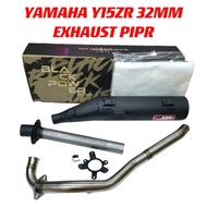 100% Original AHM Yamaha Y15ZR Y15 15ZR Racing Exhaust Pipe Std Cutting Standard 32mm Ekzos AHM Max Flow 4 Stroke