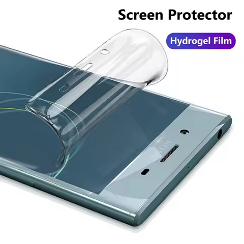 Hydrogel Film Protective for Sony Xperia XZ1 XZ Premium Smartphone Screen Protector For Sony XZS Not
