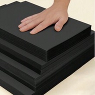 20 Sheets Of Black Cardboard A4 And A3 Sizes 250gsm-300gsm Hard Thick Cardboard Hand Drawn Material 