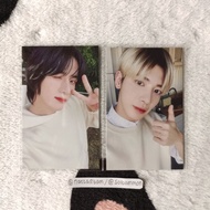 TXT Photocard Taehyung Beomgyu Log Off 3rd Moa Kit Membership