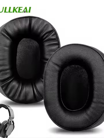 Nullkeai Replacement Ear Cushion for Austrian Audio Hi X55 Headphone Earpads Sleeve Pad Earmuffs