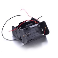 1 Slots D Size 1.5V Battery Holder Cell DIY Battery Case
