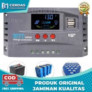 Solar Charge Controller MPPT 2 USB Automatic Identify 12V/24V - HXC3 Menggunakan panel surya sebagai