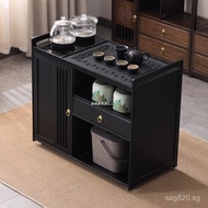 Tea Table Tea Desk Living Room Kung Fu Integrated Kettle Tea Set Home Mobile Office Tea Brewing Tabl