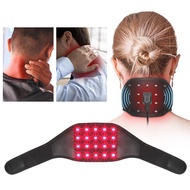 12V Infrared Red Light Therapy Device LED Light And EMS Dual-Effect Neck Therapy Belt Heating Neck A