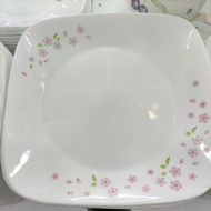 Corelle Square Dinner Plate (sakura)