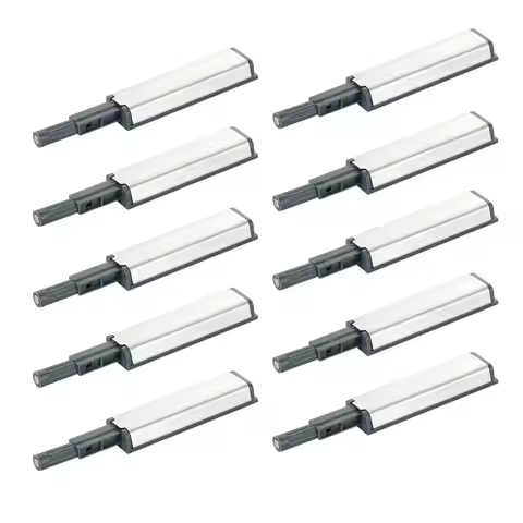 Magnetic Push Latches for Cabinets, Push to Open Cabinet Hardware, Push Touch Latch, Kitchen Door Pu