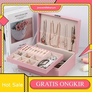 1111 Travel Jewelry Box Earrings Necklace Ring Storage Box