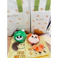 BEUTEA KIKI MEOW LIMITED EDITION PLUSH/STICKER/PAPER CUP HOLDER/COOLER BAG
