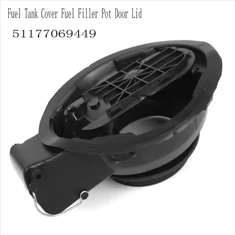 51177069449 For BMW 1 Series E81 E87 Fuel Filler Door Lid Premium Black Fuel Tank Cover