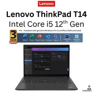Promotion Lenovo ThinkPad T14 Gen 3 | 12th Gen Intel Core i5 | 32GB RAM 1TB SSD | 3 Years Warranty