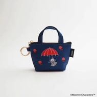 日本直送🇯🇵Moomin姆明海軍藍傘迷你梯形收納袋