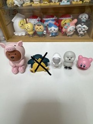 比卡超 卡比獸公仔扭蛋 / 貓咪飲酒扭蛋 /動物扭蛋
