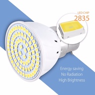 LED Spotlight Bulb AC 220V 240V E27 80 LED Spotlight 2835 SMD 999 Lumens 180 Degree 9W