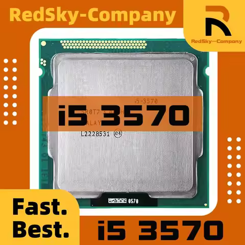Used Core i5-3570 i5 3570 Processor CPU 3.4Ghz 4-Core Test perfect
