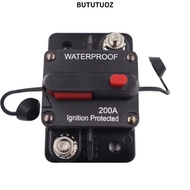 BUTUTUOZ Circuit Breaker, Recoverable Voltage Protection Circuit Breaker Switch, Practical Metal Ove