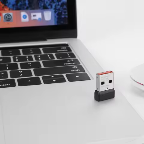 Wireless USB Dongle Plug & Play USB Receiver Adapter For Logitech Keyboard Mouse MK220 MK235 MK240 M