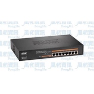 SMC SMCFS801P 10/100M 8-Port PoE Unmanaged Desktop Network Switch