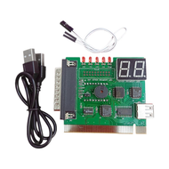 【ZIH】-2 Digit Bit PC Computer Motherboard Diagnostic Card USB PCI LCD Error Code Display Tester PCB