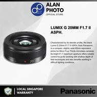 Panasonic Lumix G 20mm F1.7 II ASPH. Lens [H-H020AE-K] | Panasonic Warranty