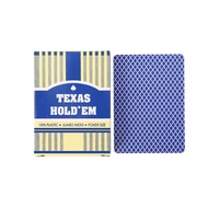 Kartu Remi Texas Holdem Poker Plastik PVC Anti Air Waterproof Playing Cards Set