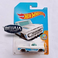 HOT WHEELS CUSTOM 62 CHEVY PICKUP WHITE SURF'S UP