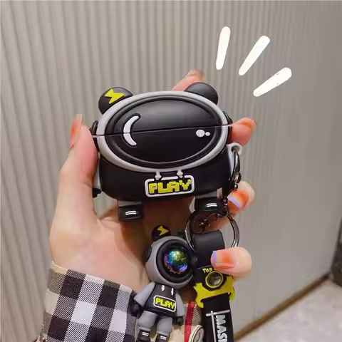 Creative cartoon headphone case for Air Pods 1/2 Air Pods Pro Air Pods Pro 2 Air Pods 3 Anti-slip an