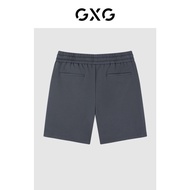 G GXG Men's Clothing Shopping Mall Same Style Seaside Surfing Series Dark Gray Knitted Shorts 23 Sea