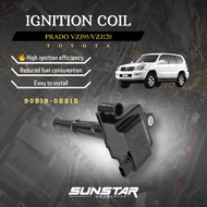 SUNSTAR Ignition Coil For Toyota Prado VZJ95 VZJ120 (5VZ-FE Engine) | Part No: 90919-02212