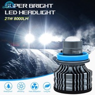 OPENMALL 1Pc Car H7 H11 H8 H9 9005 HB3 9006 HB4 Led Fog Light Bulb Led Fog Lamp Lens CSP 6000K White