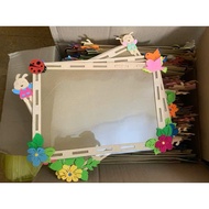 1 A4 frame for children's products or in preschool news. Product frame fits A4 sheets of paper