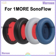 WARREEN 1Pair Ear Pads, Soft Foam Sponge Ear Cushion,  Protein Leather Replacement Earpads for 1MORE