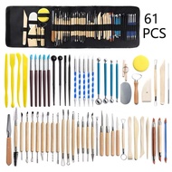 Set of 61 Specialized Clay Sculpting Tools