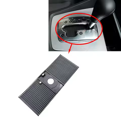 Transmission Gear Shift Selector Console Blind Lever Dust Proof Cover Cap Fit for LHD AUDI A4 B7 04 