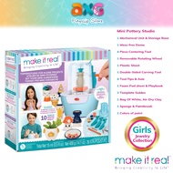 Make It Real Mini Pottery Studio (1465) Miniature Pottery Kits
