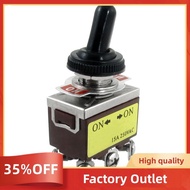 AC 250V 15A on/on 2 Position DPDT Toggle Switch with Waterproof Boot