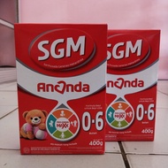 SUSU BAYI 0-6 BULAN SGM ANANDA 400 G