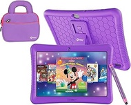 Contixo K102 10" Kids Tablet Bundle - HD Learning Tablet & Sleeve Bag for Kids Ages 3-7, Includes Di